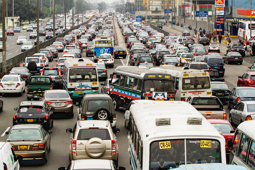 Traffic in Lima