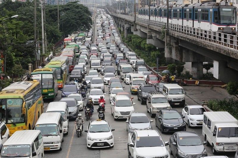 Traffic in Manila