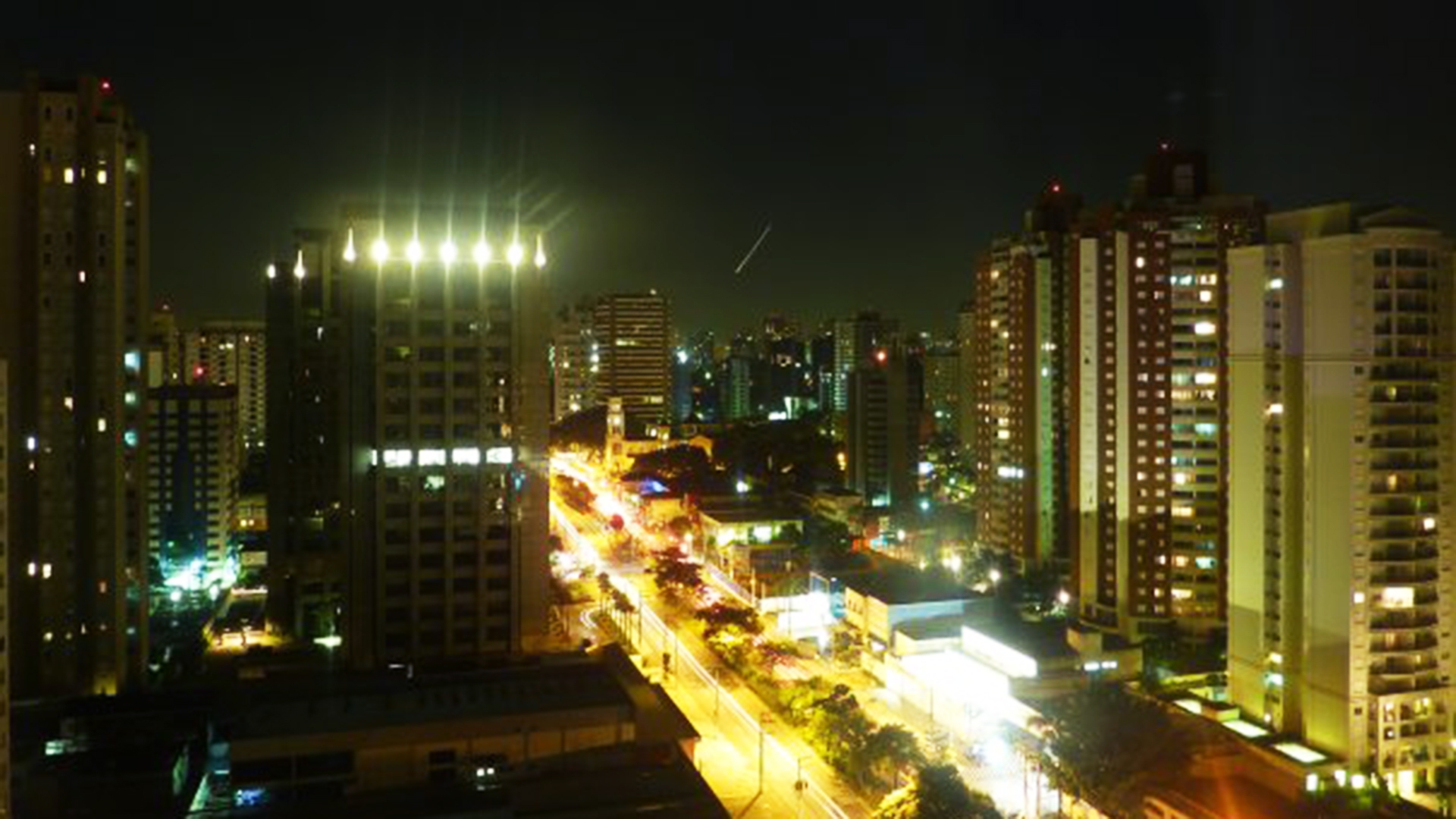 An aerial view of São Paulo.