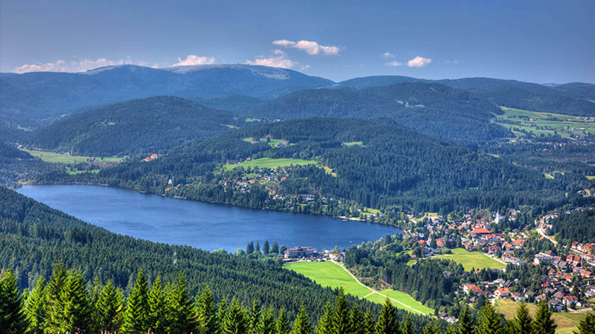 a landscape in Germany