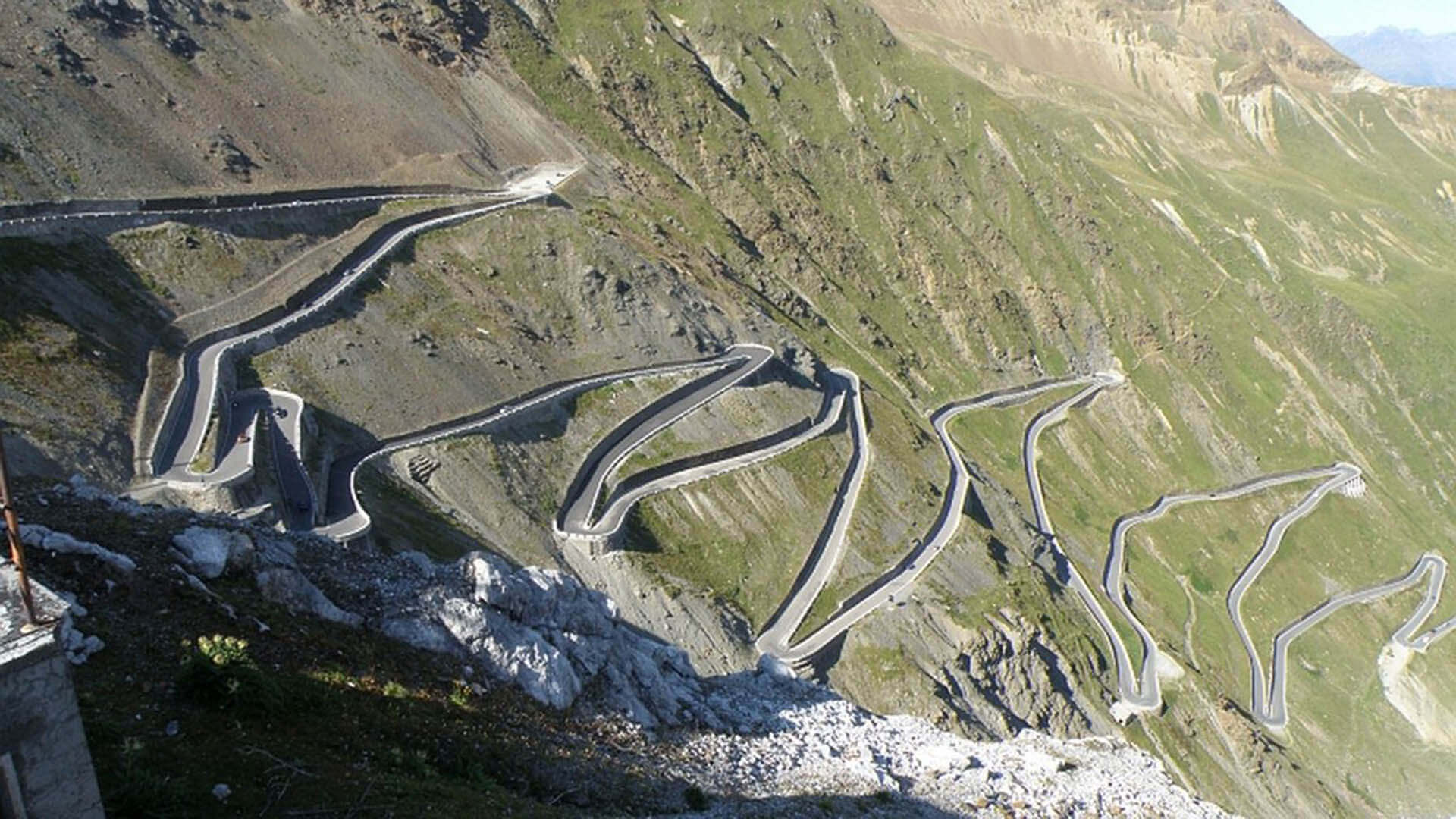 Stelvio Pass in Italy