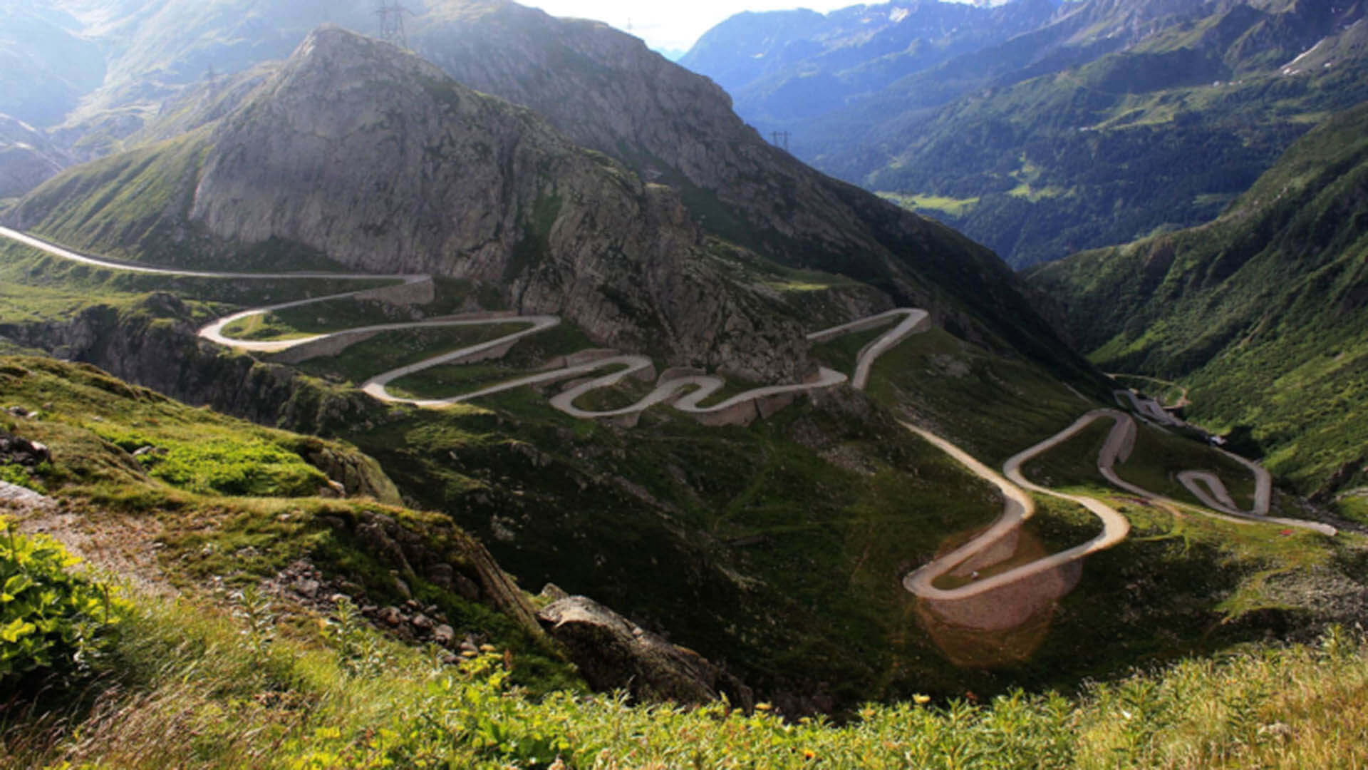 Transfagarasan road in Romania