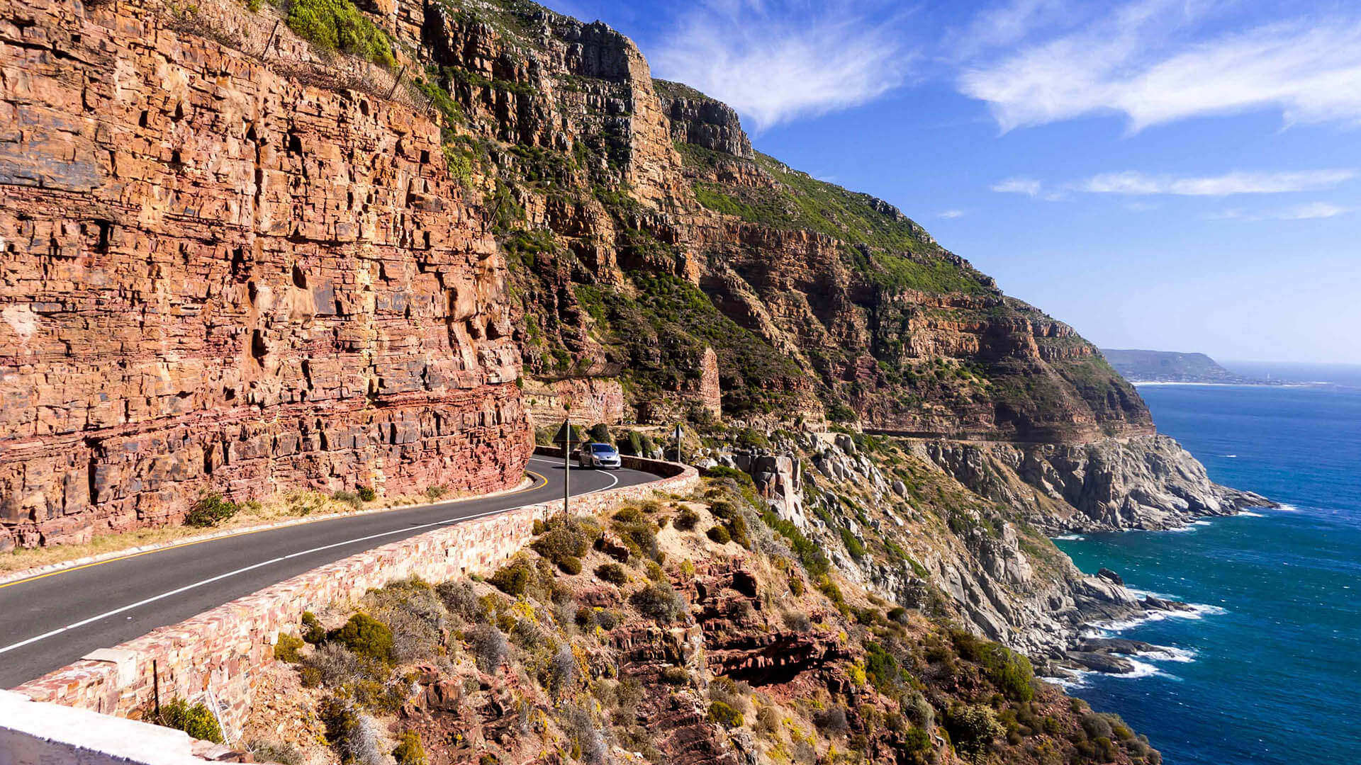 Chapman's Peak Drive in South Africa